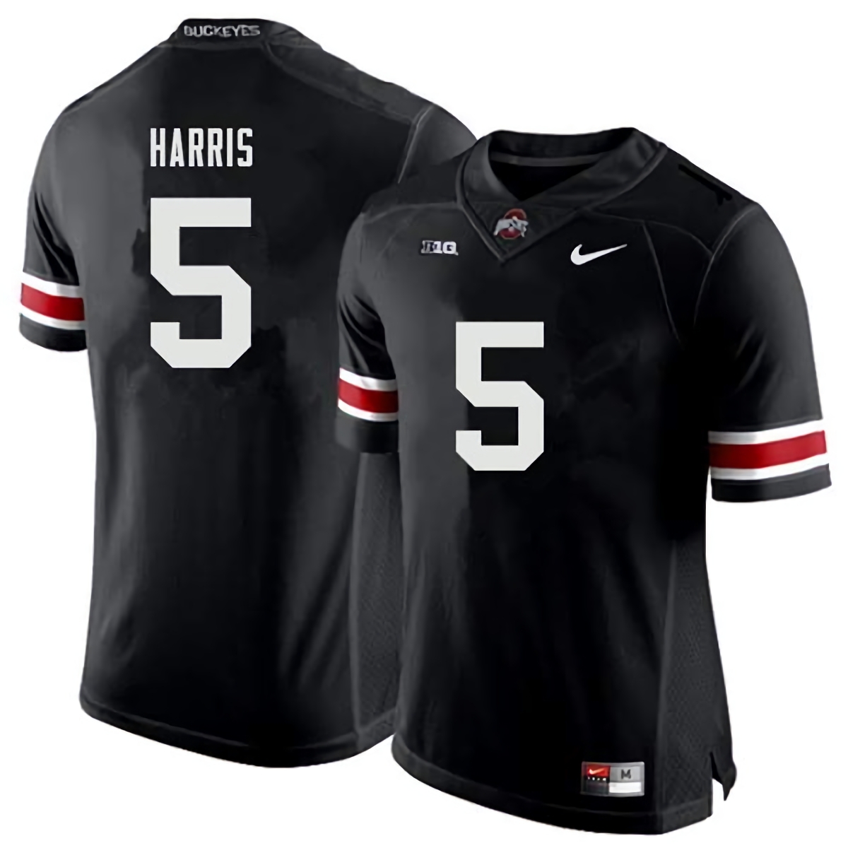Jaylen Harris Ohio State Buckeyes Men's NCAA #5 Nike Black College Stitched Football Jersey KUT3056FF